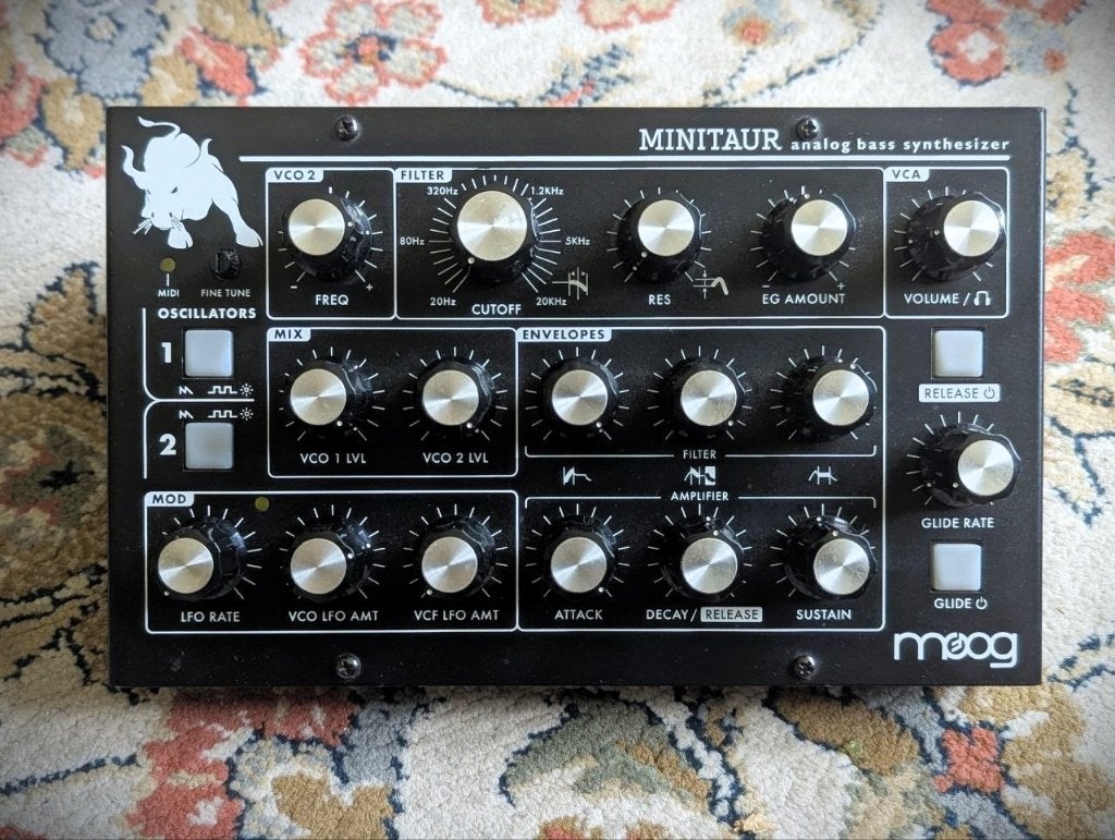 Moog Minitaur, Ophalen of Verzenden, Gebruikt