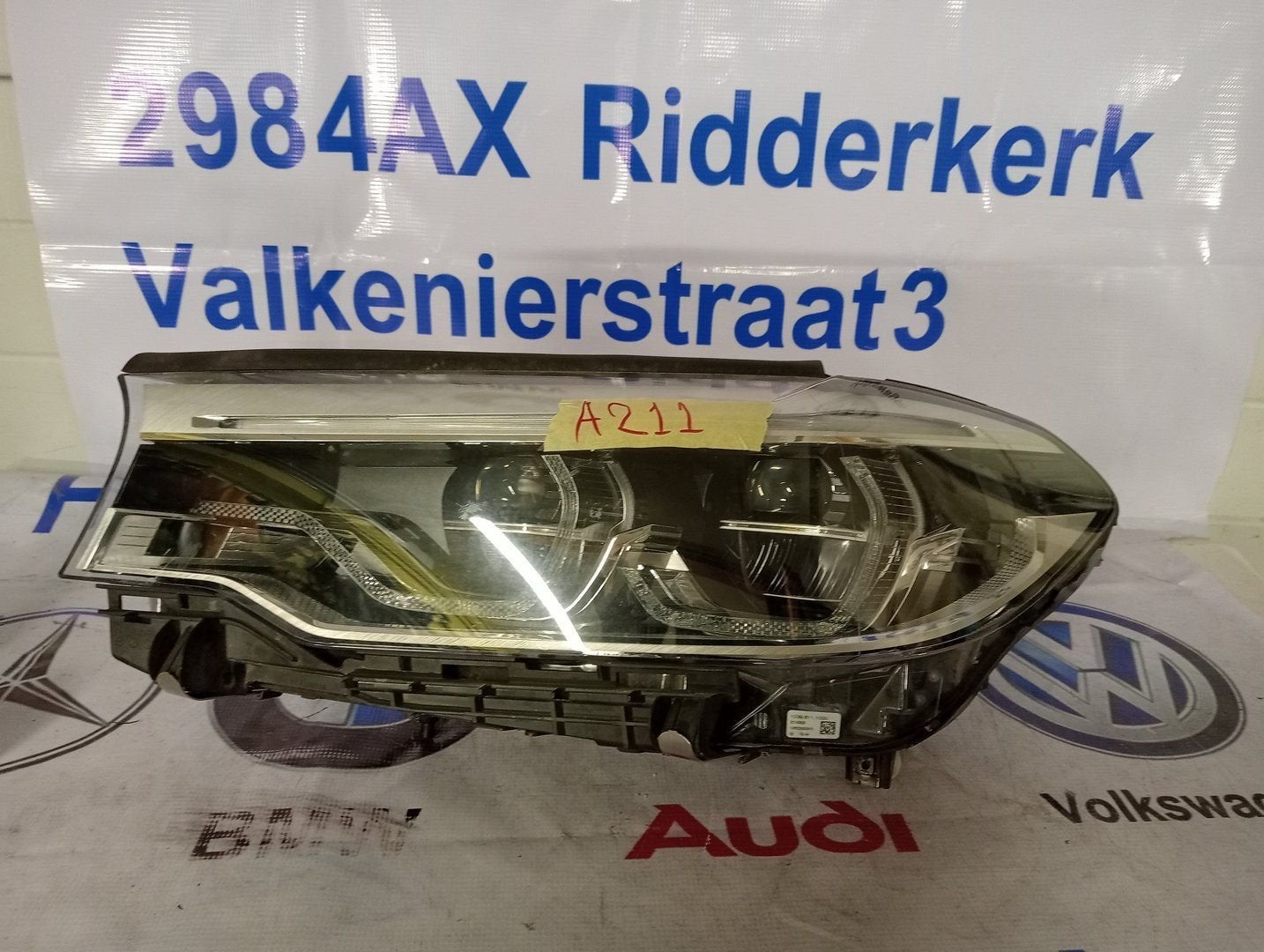 Koplamp BMW 5 Serie G30 G31 Adaptive LED Links 7439193-04, Gebruikt, -, -, Ophalen of Verzenden