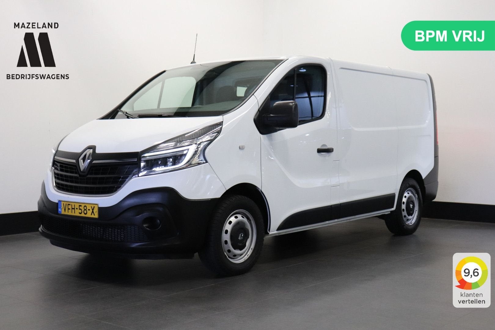 Renault Trafic 1.6 dCi EURO 6 - Airco - Navi - Cruise - €9.9, Renault, Wit, Bedrijf, Onderhoudsboekje
