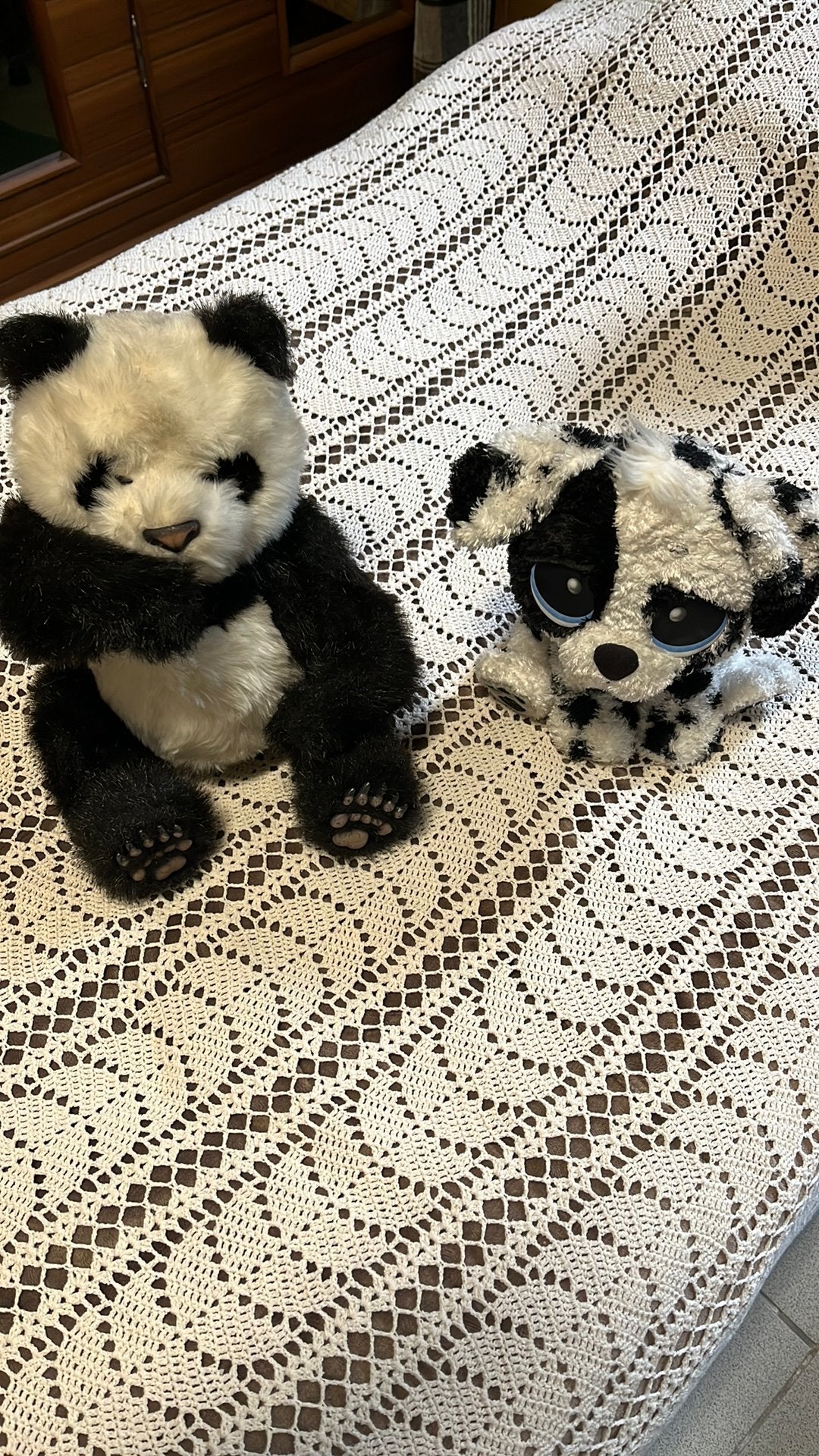 2 interactieve knuffels, Ophalen, Zo goed als nieuw