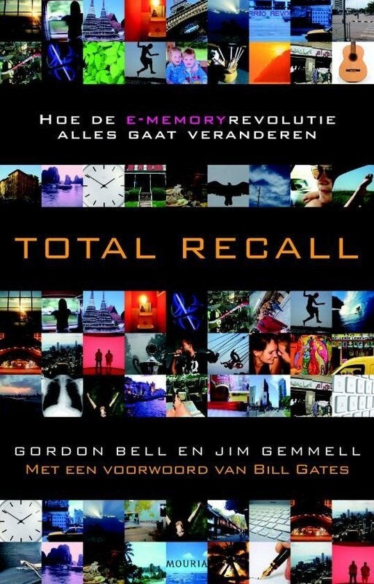 Te Koop Boek TOTAL RECALL G.Bell J. Gemmel, Livres, Enlèvement ou Envoi, Comme neuf, G.Bell J. Gemmel, Autres sujets/thèmes