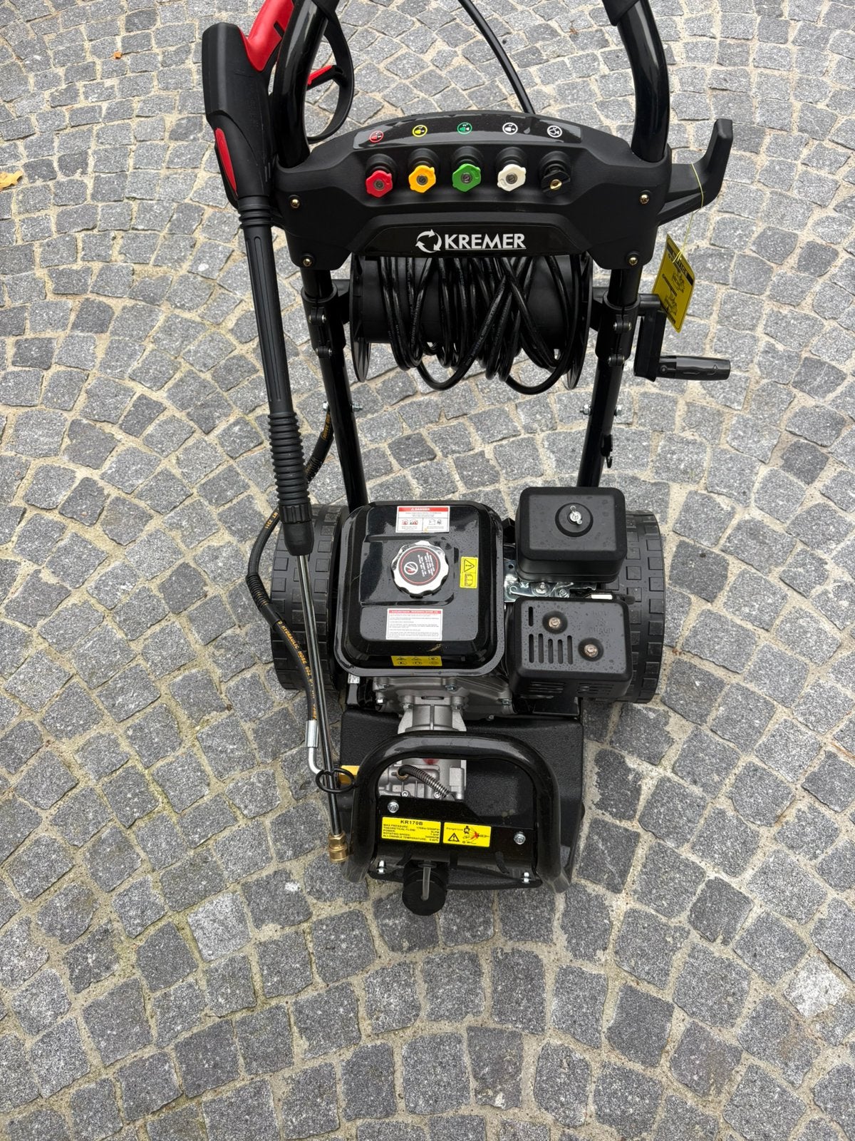 Kremer hogedrukreiniger KR170B, Jardin & Terrasse, Nettoyeurs haute pression, Enlèvement, Neuf, Essence