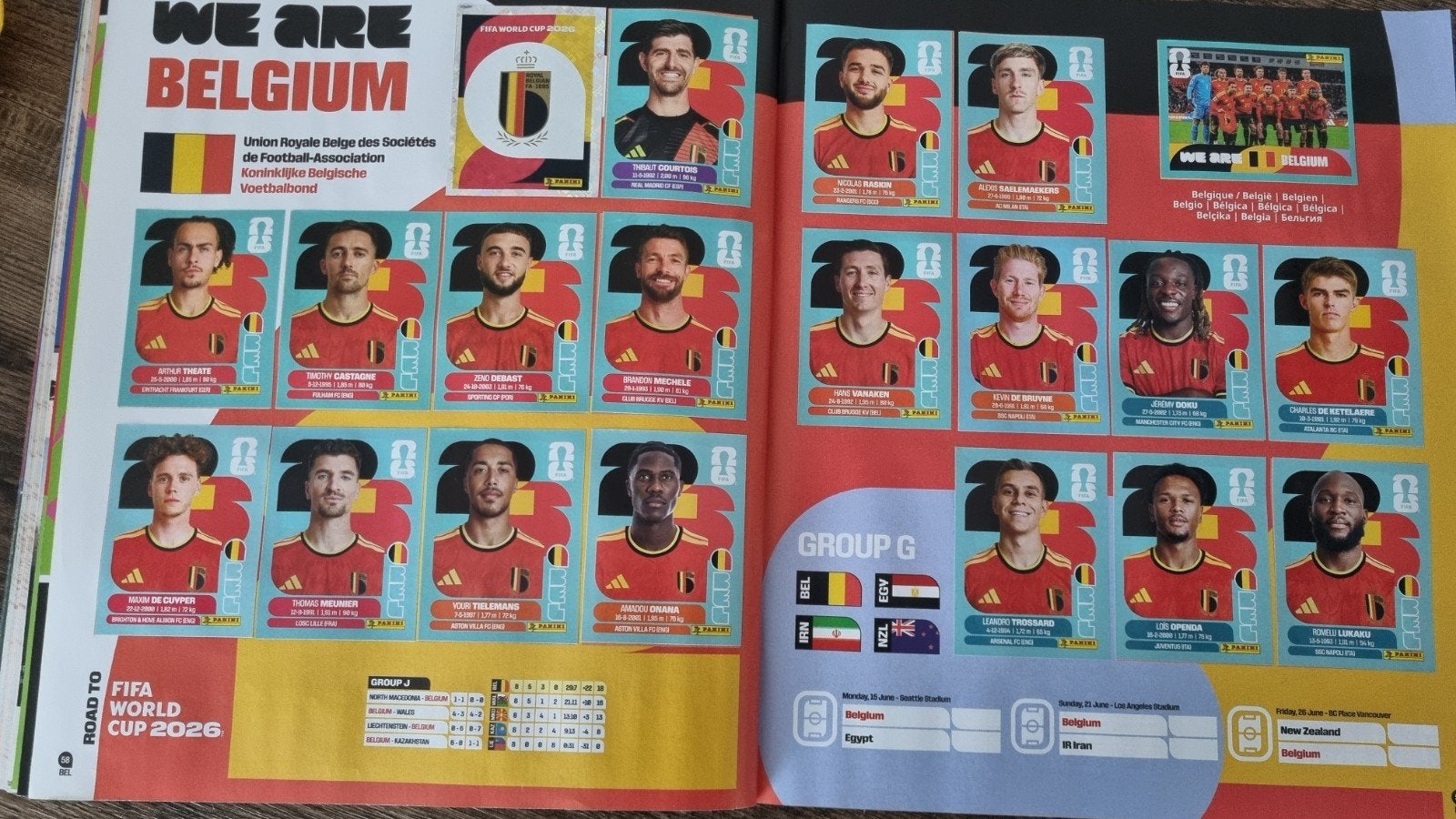 Panini wk stickerboek 98% compleet!, Ophalen