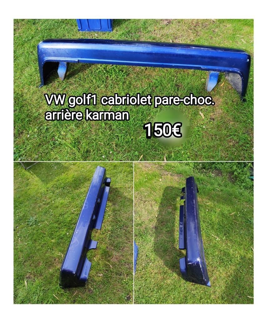 golf 1 cabriolet pare-choc Karman arrière autre pièces autre, Autos : Pièces & Accessoires, Arrière, Haillon arrière, Enlèvement
