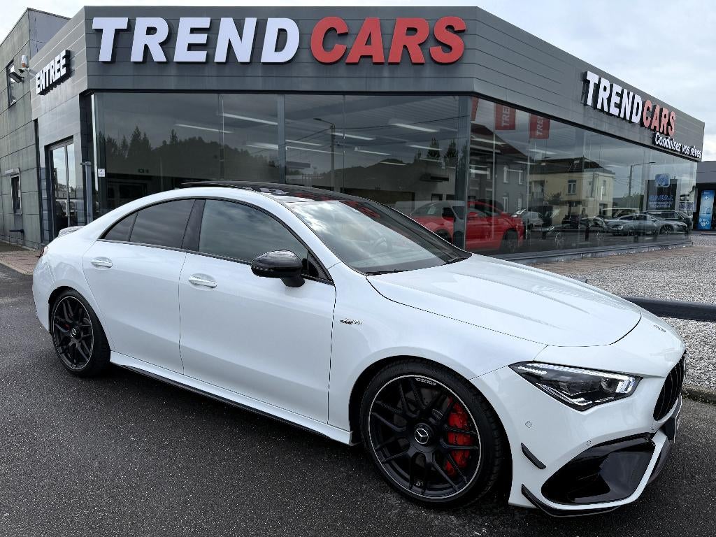 Mercedes CLA 45 AMG S 4-MATIC+PACK NIGHT LED AMBI PANO CARPL, Autos, Cuir, CLA, Achat, Entreprise