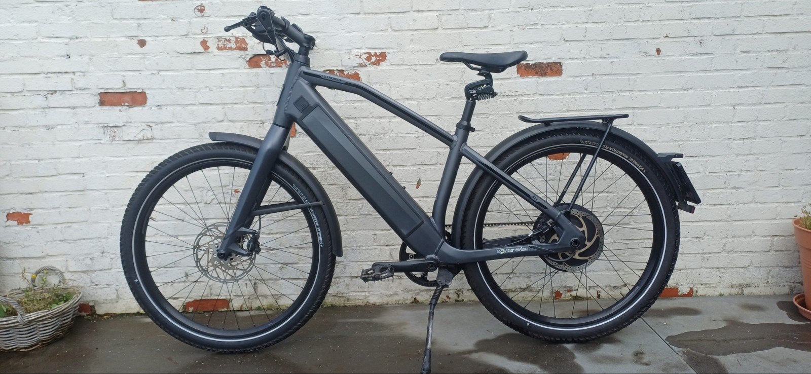Stromer St2 2023 zwart met verend zadel. Riemaandrijving., Ophalen, Gebruikt, 51 tot 55 cm, Stromer