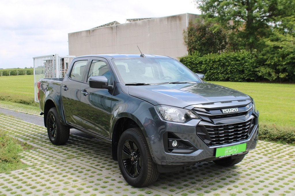 Isuzu D-max 2.2d Double Cab LS AT8 + Diff. Lock + zwarte vel, Auto's, Automaat, Stof, Zwart, Overige kleuren