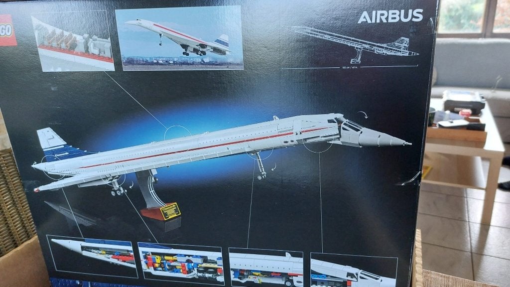 Lego concorde 10318, Ophalen, Nieuw, Compleet, Lego