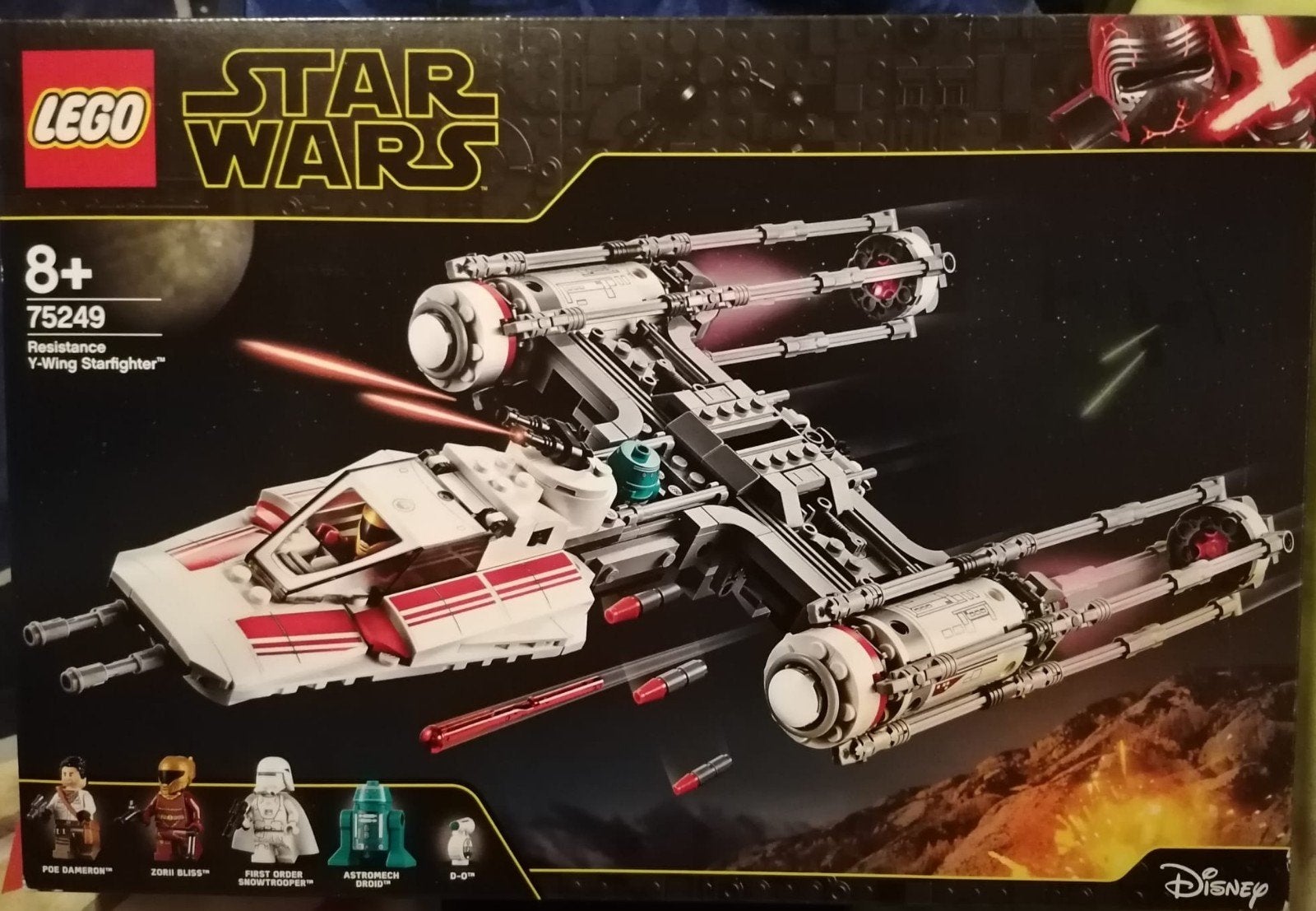 Lego Resistance Y-wing Starfighter 75249

Nieuw in de doos, Neuf, Lego, Ensemble complet, Complet