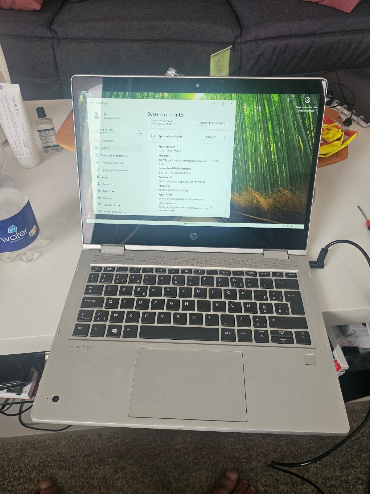 hp probook x360, Enlèvement ou Envoi, HP ProBook, Avec écran tactile, 3 à 4 Ghz