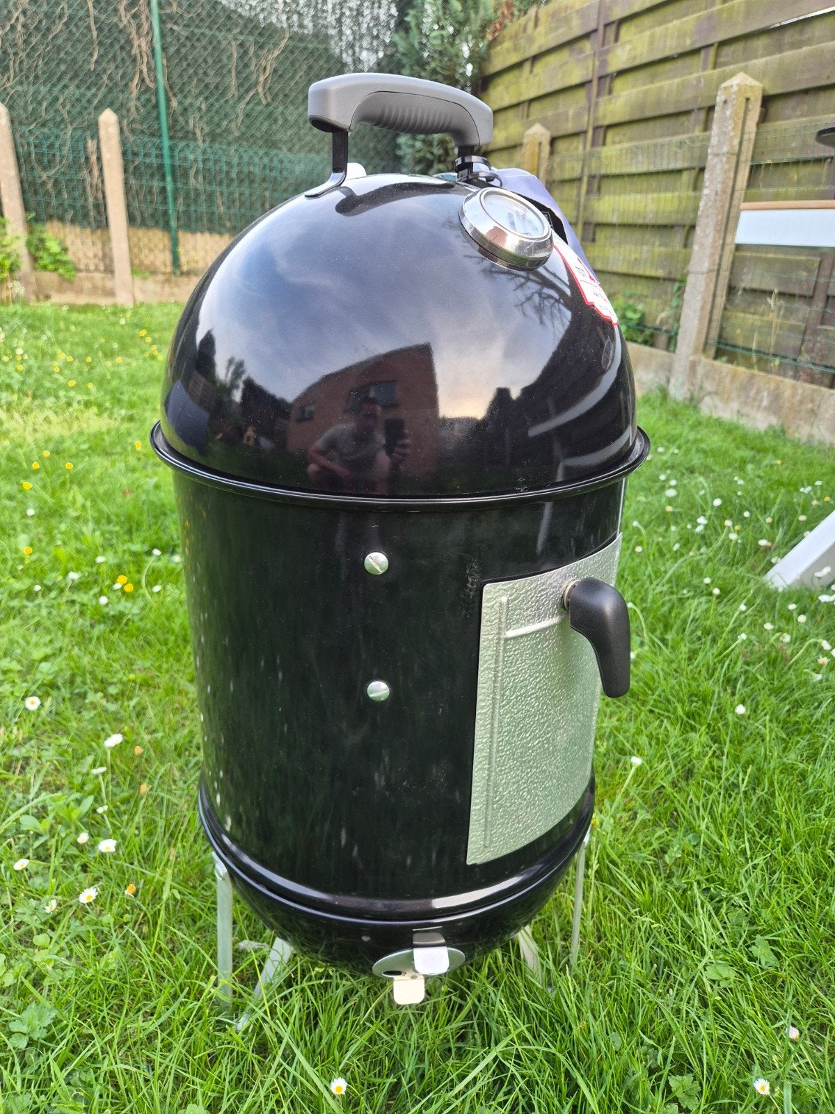 Cuiseur BBQ Weber Smokey Mountain, Jardin & Terrasse, Enlèvement, Comme neuf, Weber