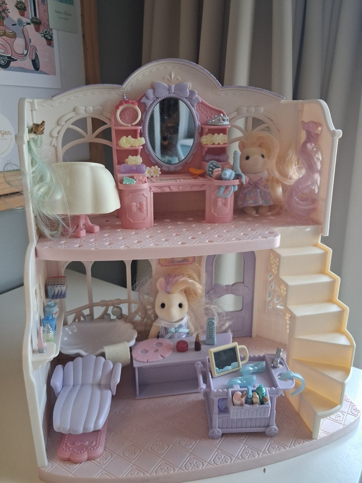 Sylvanian kapsalon pony's, Ophalen of Verzenden, Nieuw, Poppenhuis