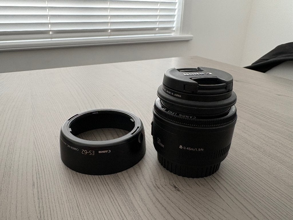 Canon EF 50mm f/1.8 II - Comme neuf (+ filtre de protection), Canon, Zo goed als nieuw, Standaardlens, 50 mm