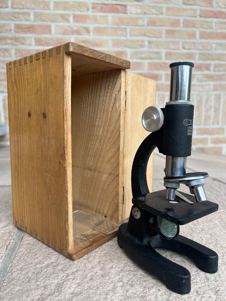 vinted microscoop, Ophalen