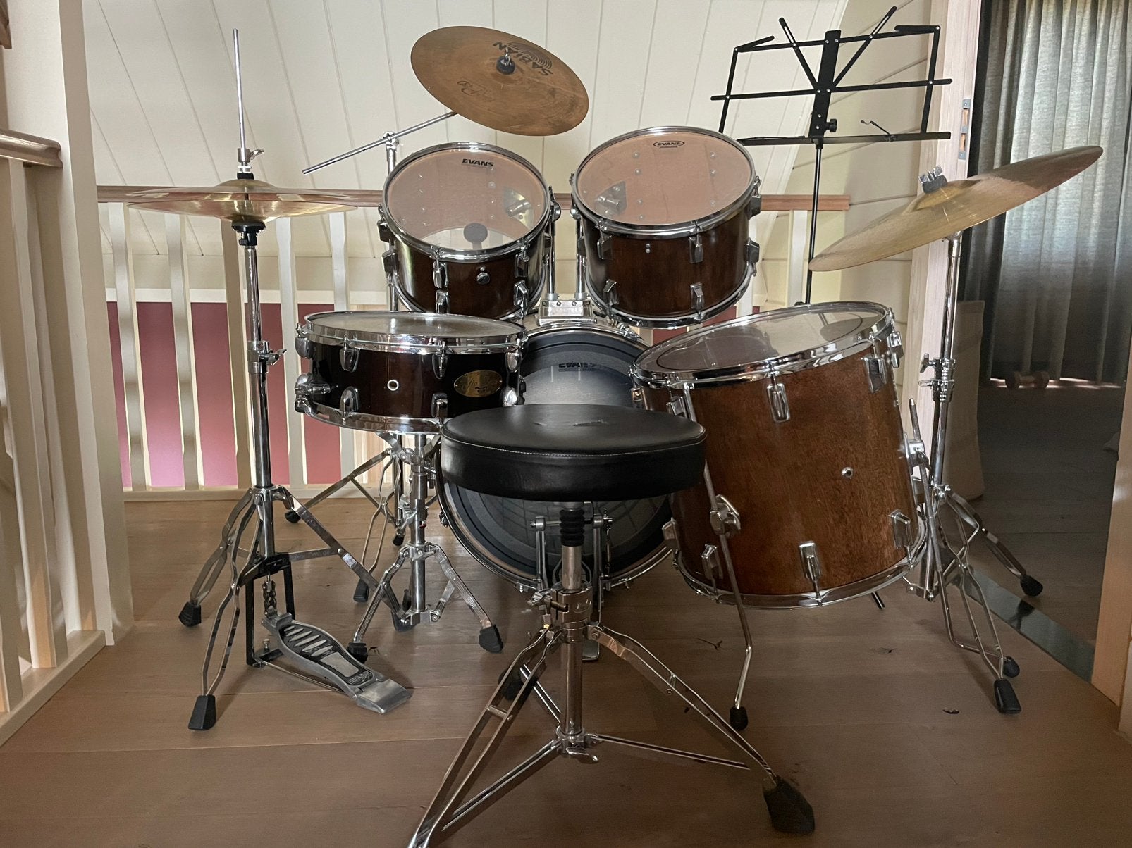 Drumstel, Muziek en Instrumenten, Drumstellen en Slagwerk, Ophalen, Gebruikt