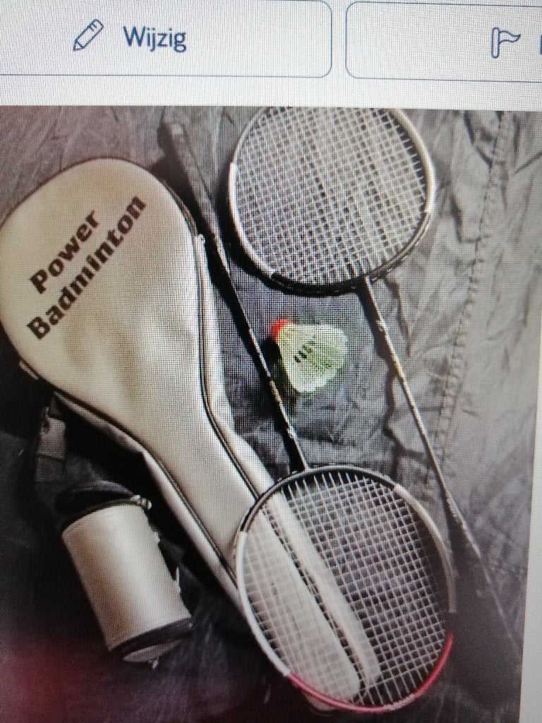Kit de badminton complet comme NEUF ! ! !, Enlèvement, Comme neuf, Raquette(s)