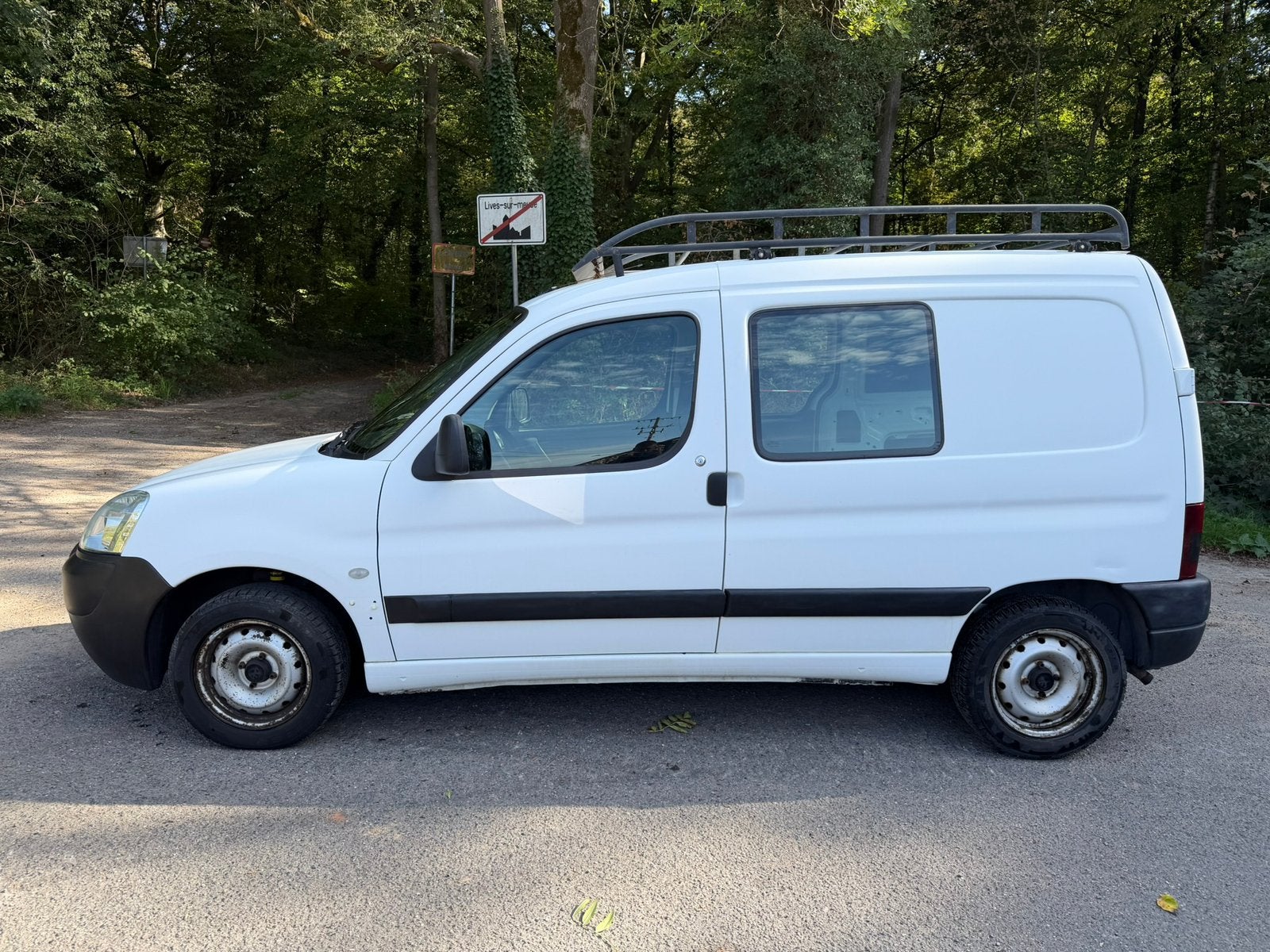 Peugeot Partner utilitaire 1.9D 2004 163000km, Achat, 2 places, Boîte manuelle, Bleu