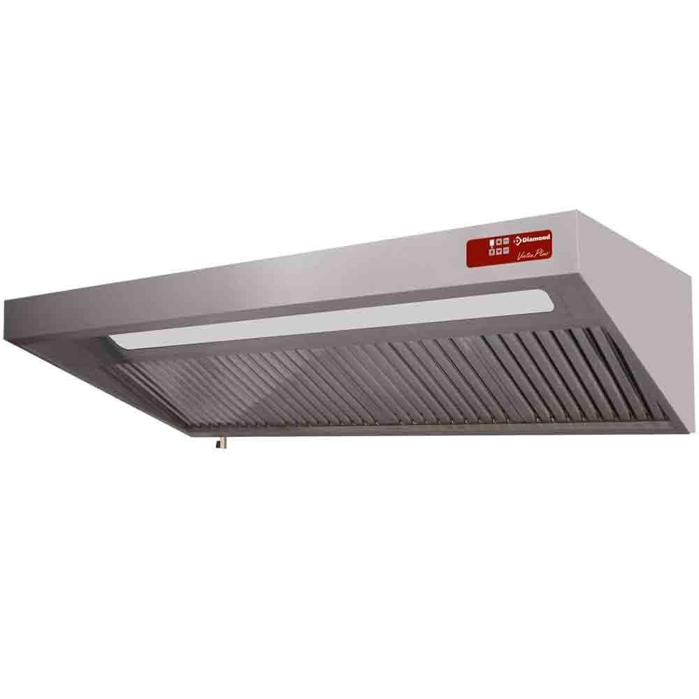 Hotte complète 120 Pa, éclairage, variateur, 4 filtres, Articles professionnels, Enlèvement ou Envoi, Autres types