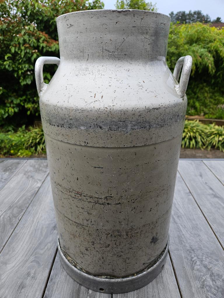 aluminium melkkit, Enlèvement