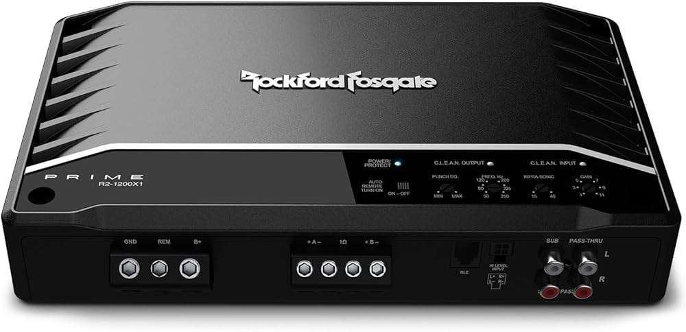 Rockford Fosgate R2-1200X1 Monoblok versterker, Ophalen of Verzenden, Nieuw