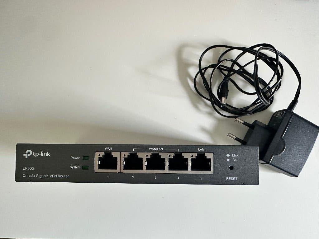 TP-LINK Omada ER605 router, Enlèvement ou Envoi, Utilisé, Routeur, TP-Link
