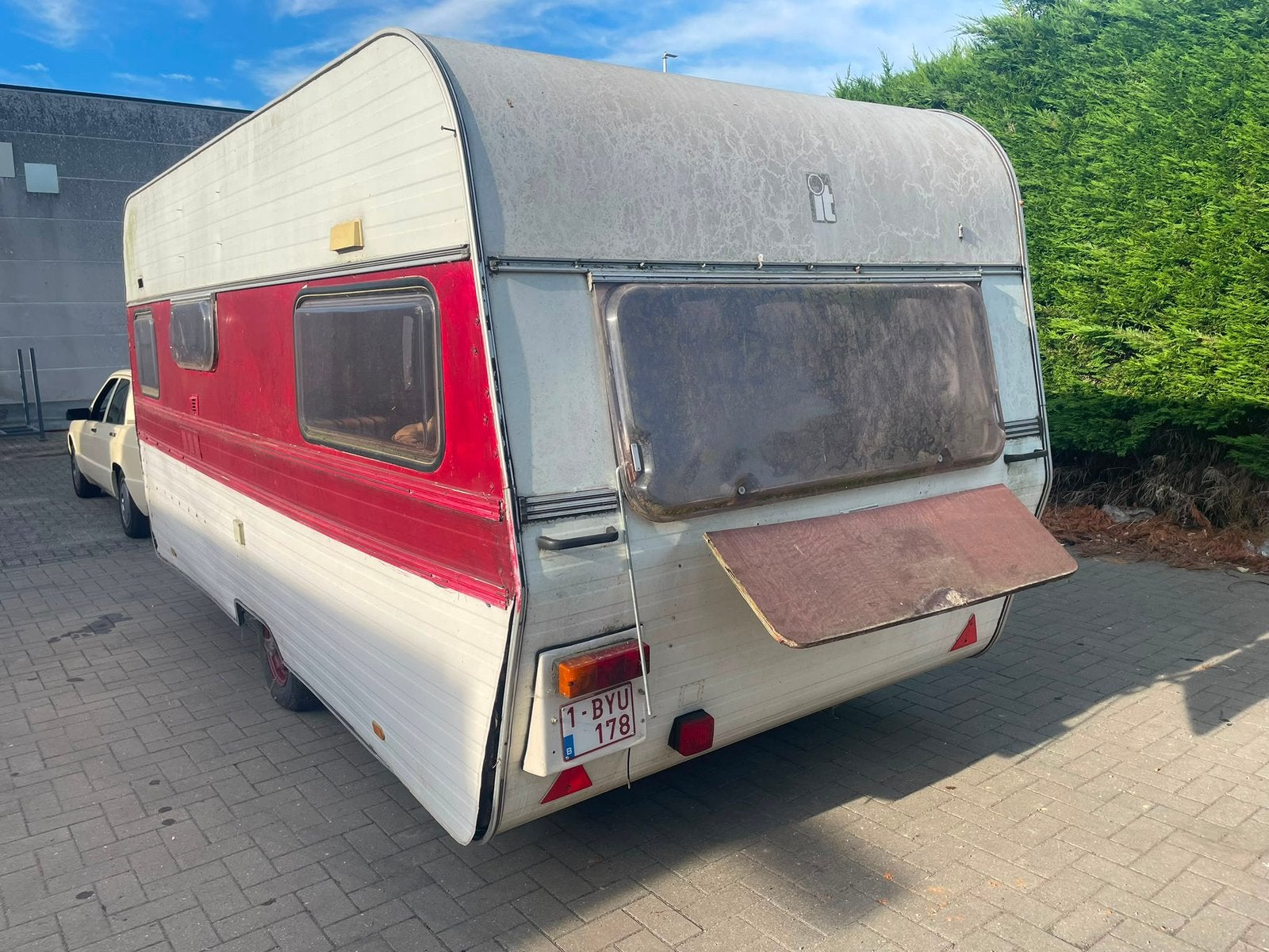 Retro caravan te koop – zonder papieren, Caravans en Kamperen, Particulier