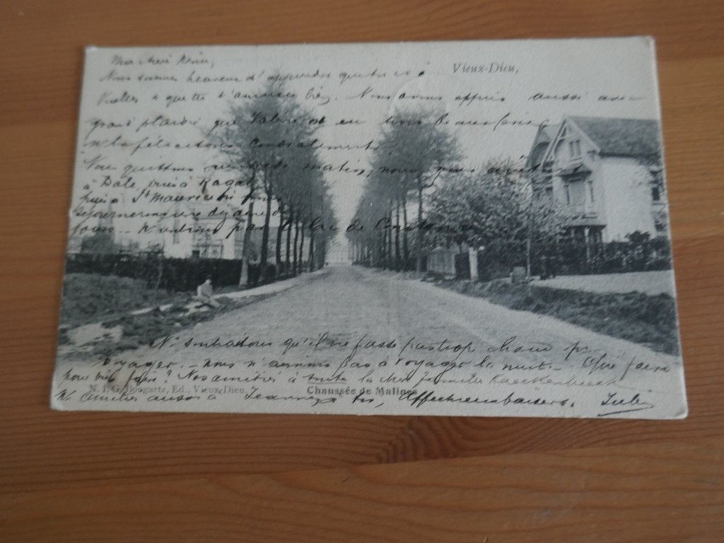 mortsel oude god vieux-dieu chaussée de malines, Envoi, Affranchie, Anvers