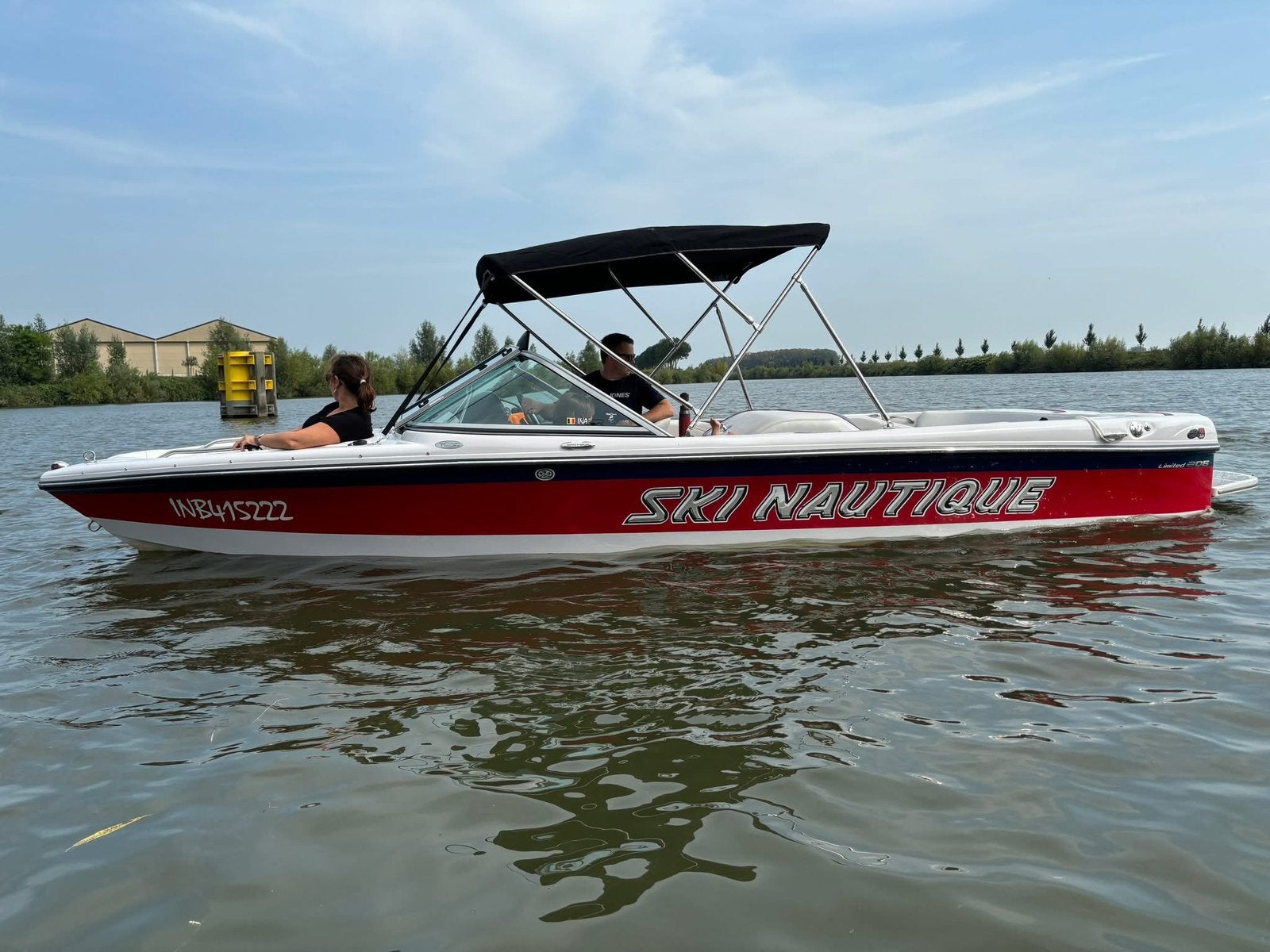 Correct craft ski nautique 206, Watersport en Boten, Speedboten, Ophalen, Overige merken, Gebruikt, Binnenboordmotor