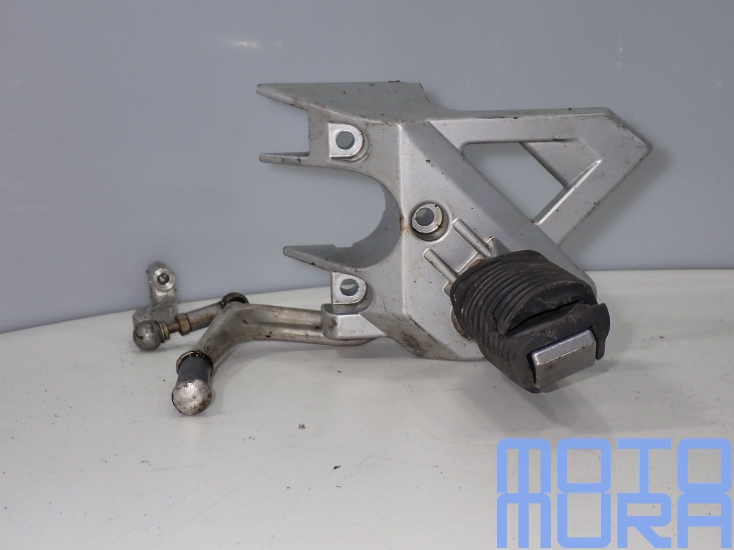 BMW R 1100 R 1993 - 2001 Voetsteun Links Schetsplaat Schakel, Motoren, Gebruikt, -, -, Ophalen of Verzenden