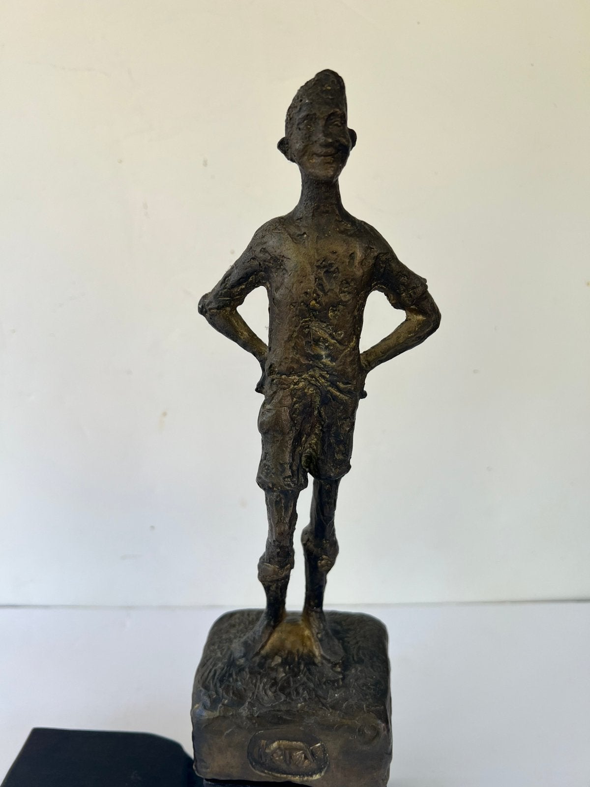 Carel Kneulman Brons het Lieverdje gesigneerd, Ophalen of Verzenden, Brons