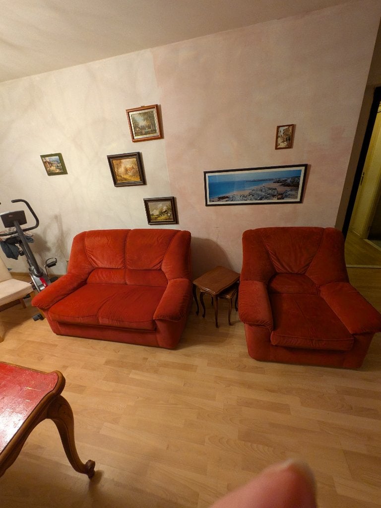 Deux paires de fauteuils,deux et respectives une personne, 125 cm ou plus, Moins de 75 cm, Comme neuf, Enlèvement