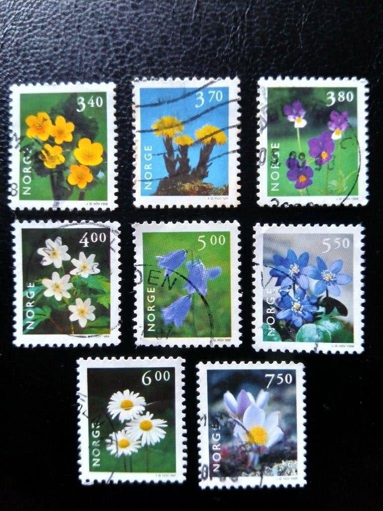 Flowers, Norvège, Envoi, Affranchi, Animal et Nature