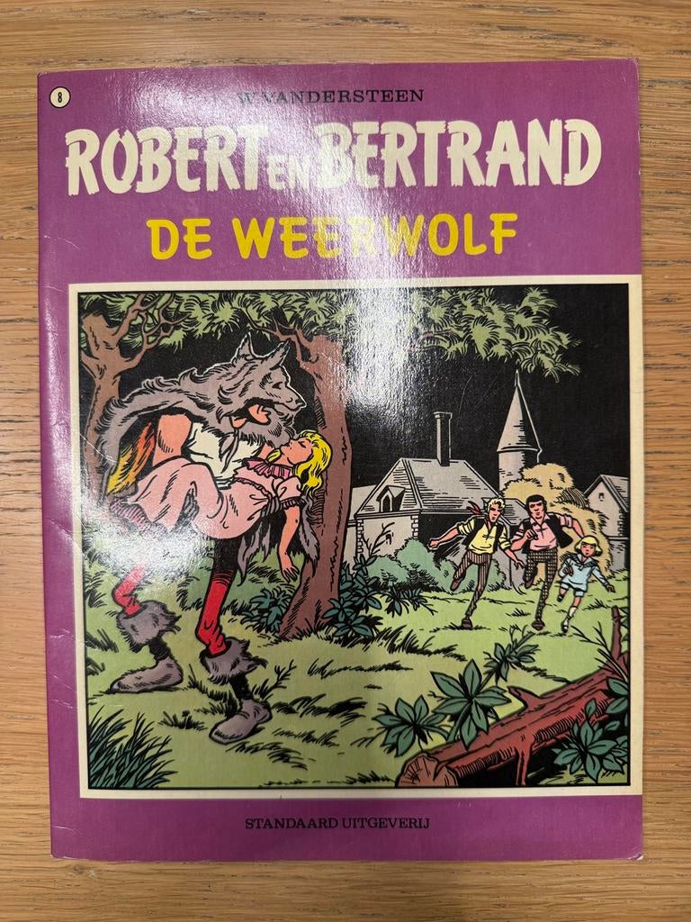 Robert en bertrand nr8, Eén stripboek, Ophalen of Verzenden, Zo goed als nieuw
