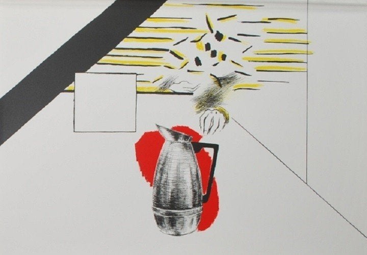 Nieuw werk van Roger Raveel en Panamarenko!, Antiquités & Art, Envoi