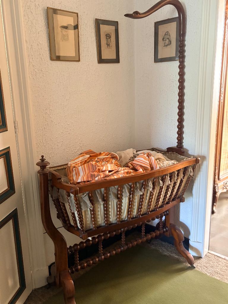 Antiek babybed, Ophalen, Gebruikt, Wieg