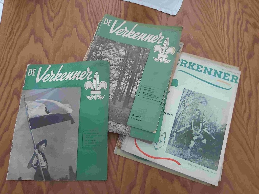 Jeugd Kamp Schouts Nederland Vlaanderen Padvinder Uniform, Envoi, 1960 à 1980, Journal ou Magazine
