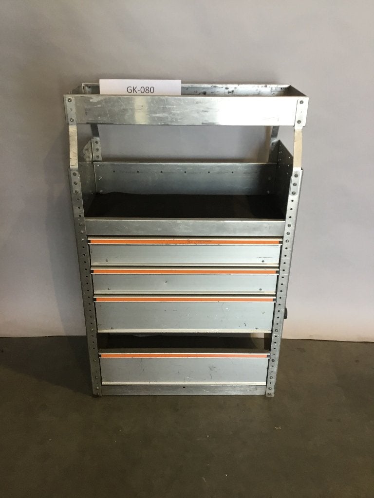 Aluminium Finnerup bedrijfswagen inrichting GK-080, Ophalen of Verzenden