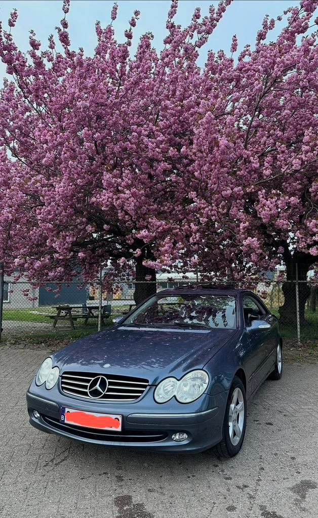 Mercedes CLK200 kompressor 2005 Full option benzine + Lpg, Auto's, Automaat, Achterwielaandrijving, Sound system, Leder