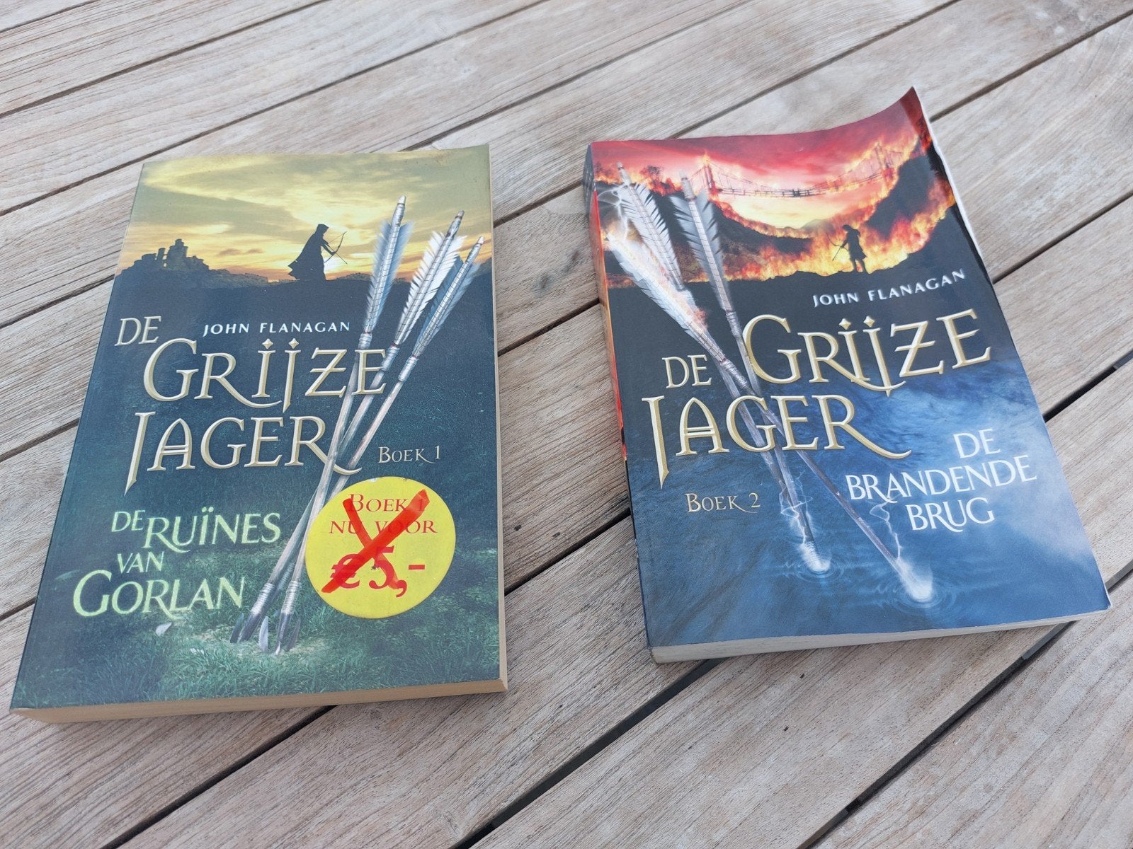 Boeken de grijze jager, Boeken, Ophalen