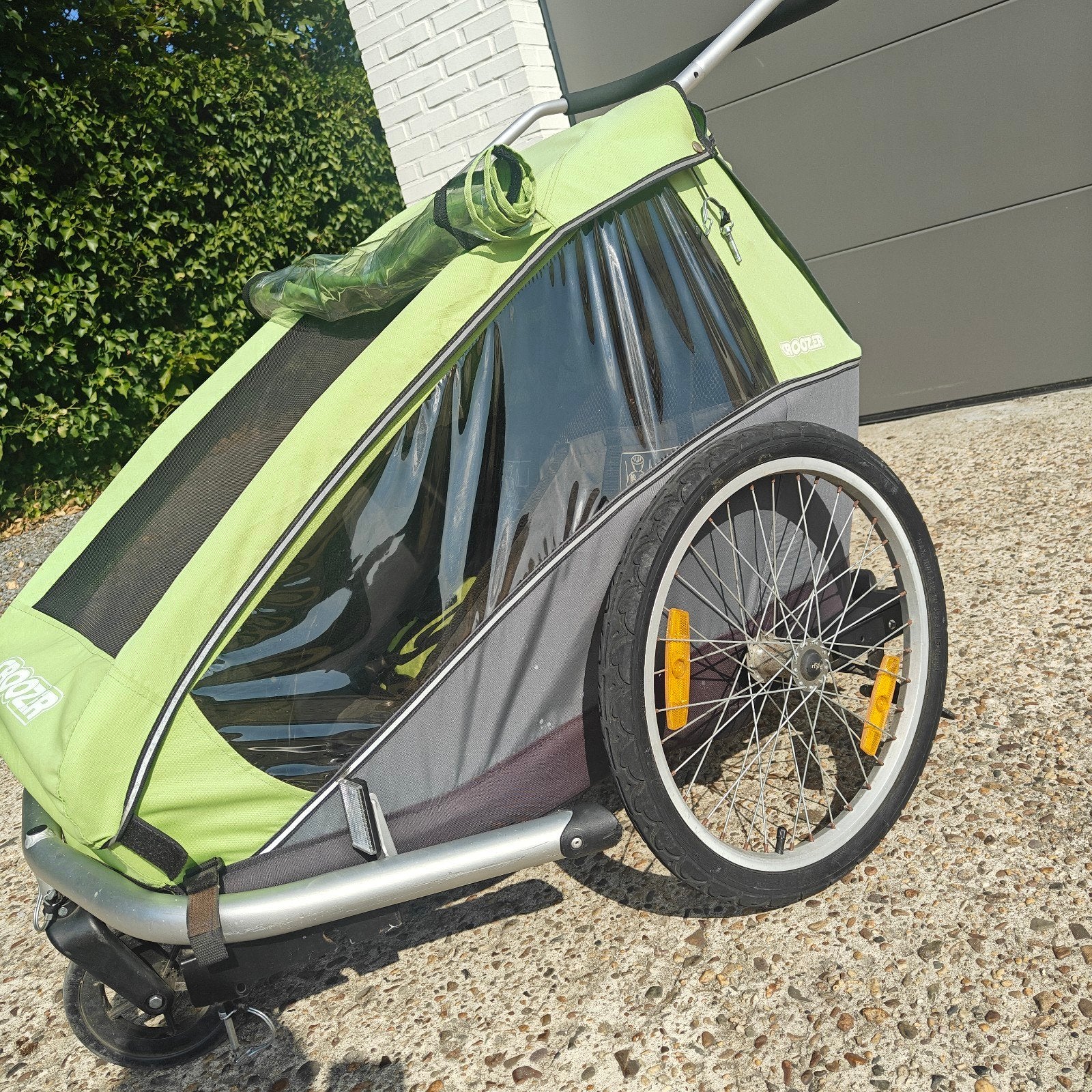 Fietskar Croozer, Ophalen, Gebruikt, Opvouwbaar, Kinderkar