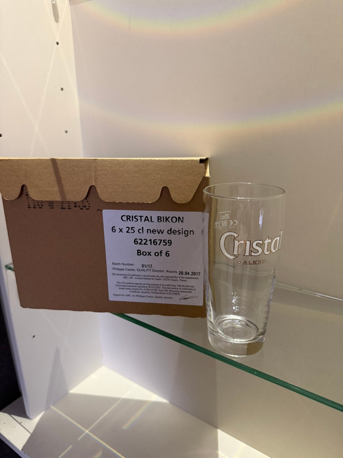 Bier glazen, Verzamelen, Ophalen, Nieuw