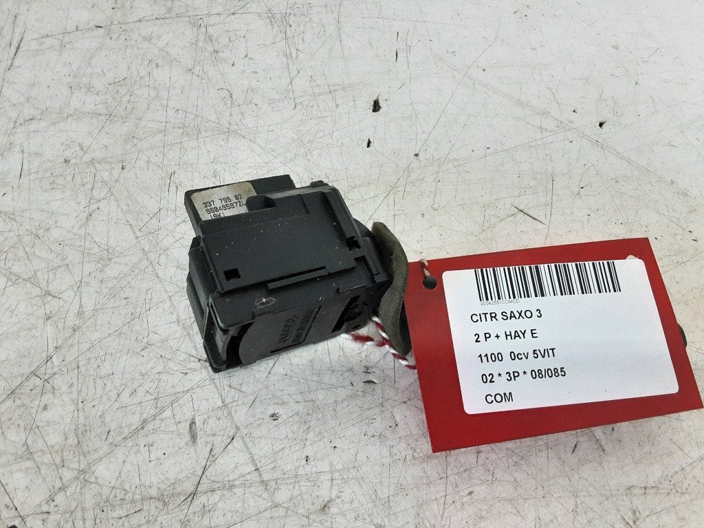 COMMUTATEUR Citroën Saxo (01-1996/12-2004) (96049597ZL), Citroën, Kontakt-citroen@citroen.com, Utilisé, Citroën Deutschland GmbH