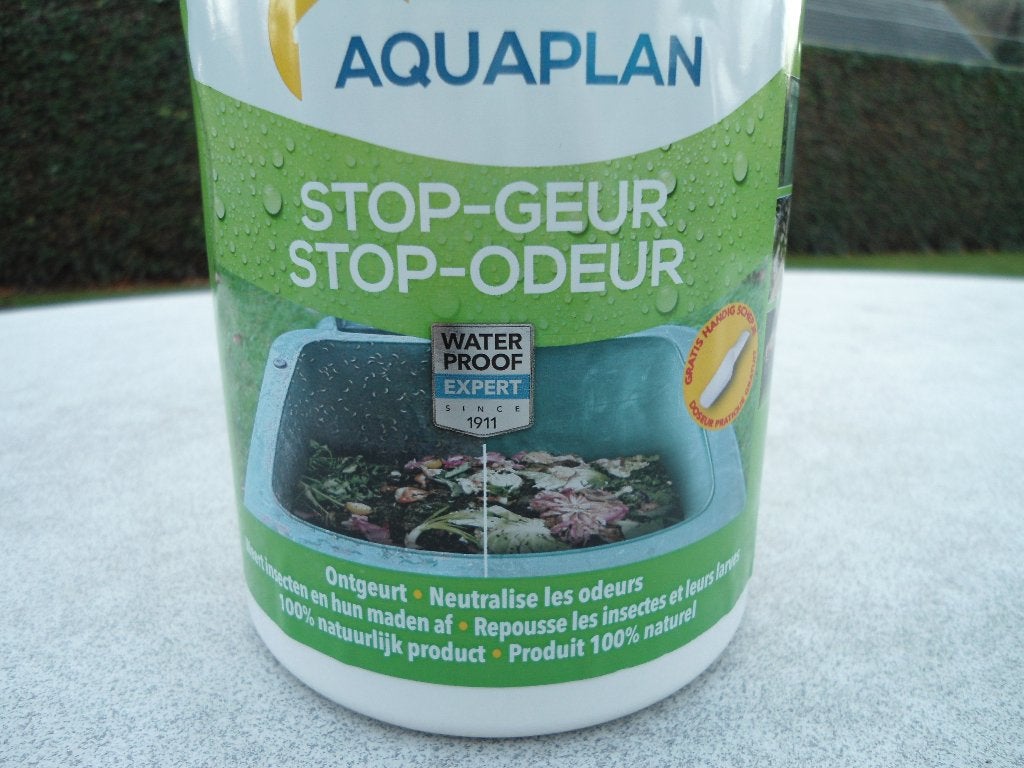 Stop-geur.Aquaplan.Voor in afvalcontainers en GFT containers, Bricolage & Construction, Conteneurs, Enlèvement ou Envoi
