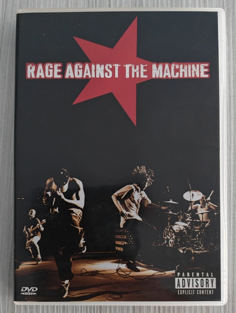 RAGE AGAINST THE MACHINE (DVD), Alle leeftijden, Verzenden, Zo goed als nieuw