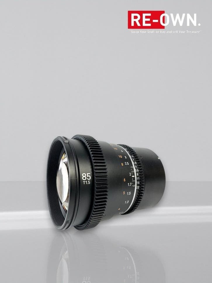 SAMYANG DVSLR 85MM T1.5 MK2 CANON RF MOUNT | NIEUWSTAAT, Bouchons d'objectif, 85 mm, Enlèvement ou Envoi, Canon RF