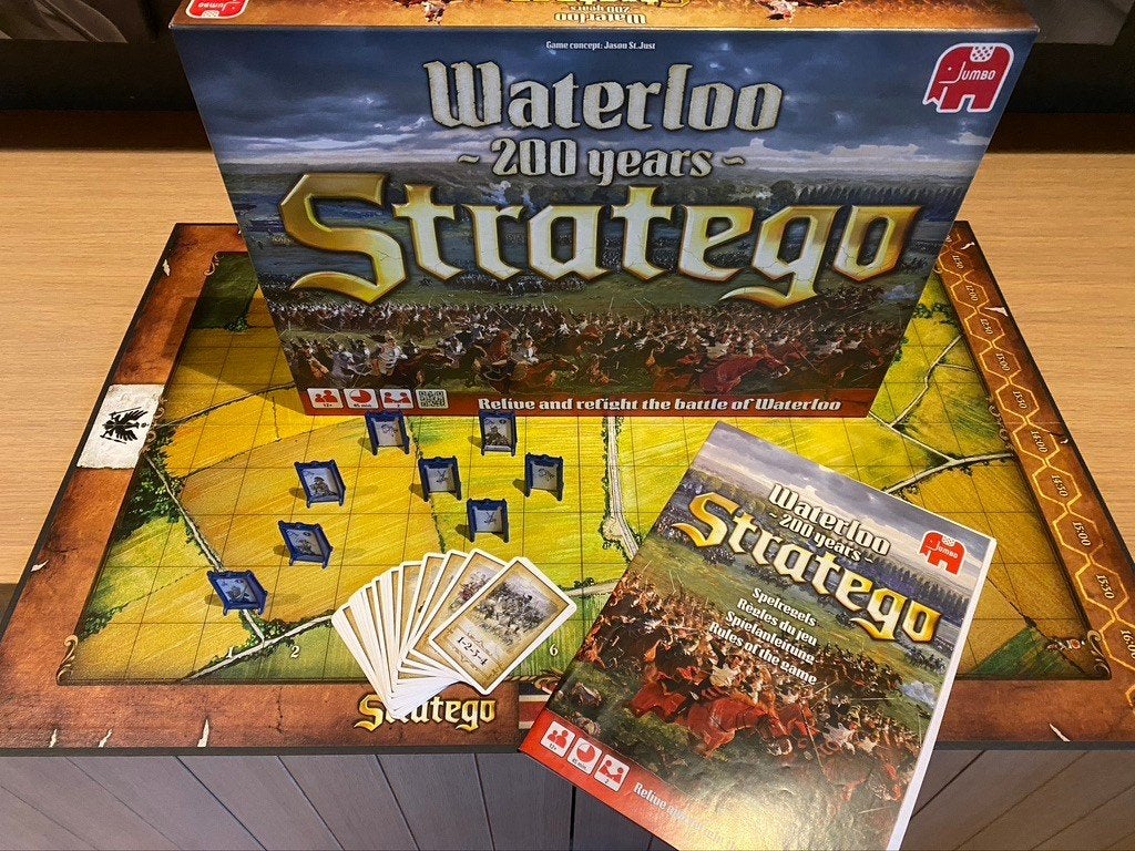 Stratego Waterloo 200 Years, Ophalen of Verzenden, Zo goed als nieuw, JUMBO