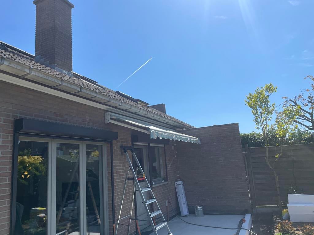 Zonnewering overkapping, Tuin en Terras, Overkappingen, Ophalen, Gebruikt, Overige typen
