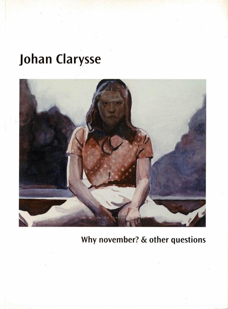 Johan Clarysse Why November? & other questions, Boeken, Ophalen of Verzenden, Gelezen