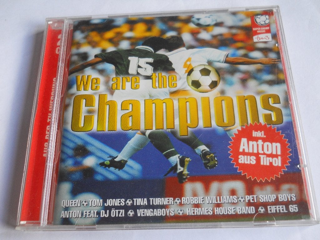 2 CD S - WE ARE THE CHAMPIONS, Ophalen of Verzenden, Zo goed als nieuw, Verzamelalbum, Pop