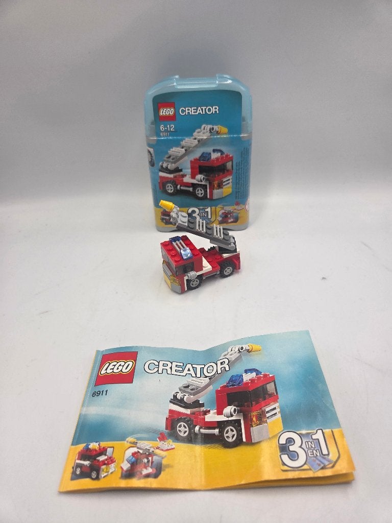 Lego Creator 6911 Mini Fire Rescue, Kinderen en Baby's, Inclusief instructies, Lego, Ophalen of Verzenden, Zo goed als nieuw